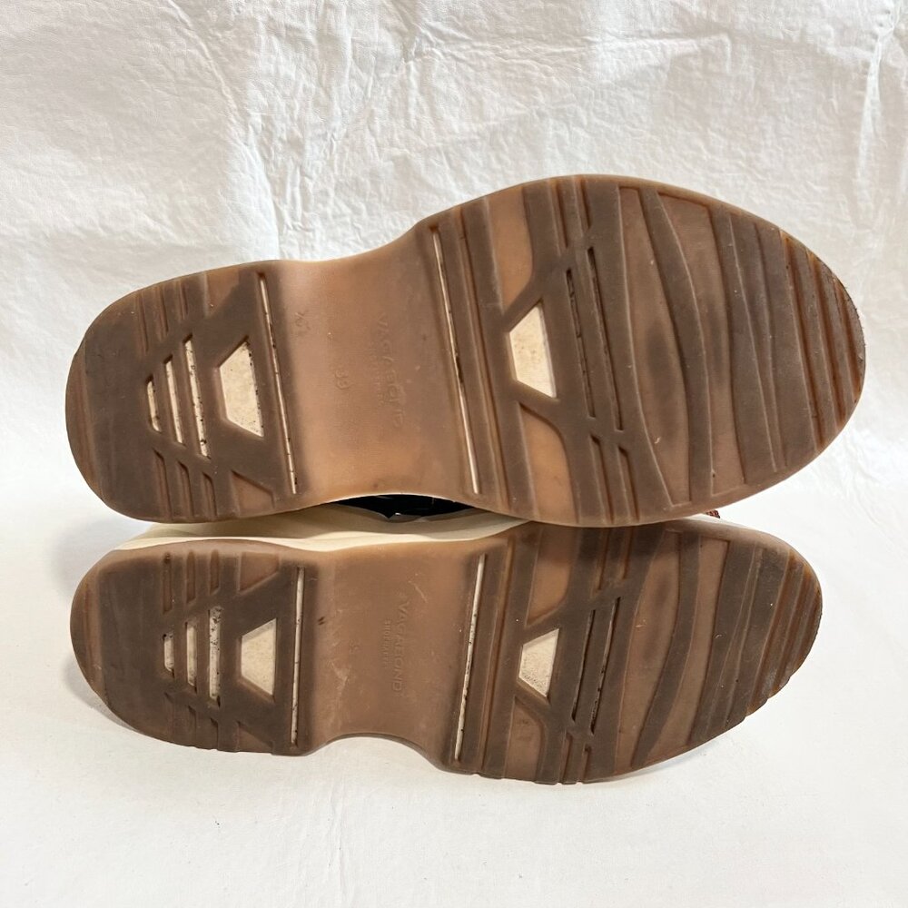 Vagabond sandals Essy EU 39 US womens 9 ankle strap chunky platform brown black - Picture 8 of 14